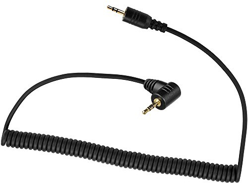 LGSHOP 2.5 mm Off Camera Remote Cable Shutter Release Connecting Cord C6/E3 Camera Connecting Plug Compatible with Canon Rebel PowerShot Pentax Samsung Sigma Cameras