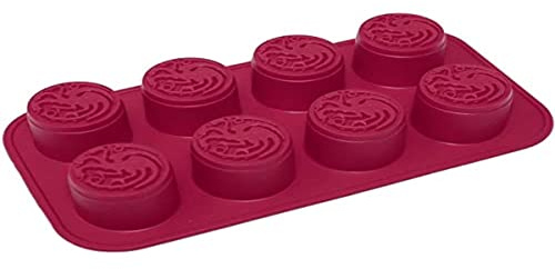 Game of Thrones Z88555 isbitsform Targaryen logotyp, flerfärgad, en storlek