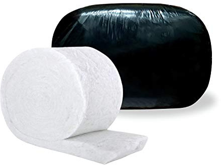Isolierungsrolle für Dachböden, nicht allergisch, kratzfrei, 8 m x 370 mm x 110 mm (B x T)