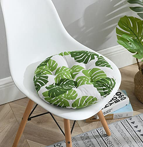 DadaA Rond Coussin de Chaise, Lot de 2 Coussins de siège pour l'intérieur/extérieur Coussins de siège Ronds Coussins de Jardin pour la Maison (DD)