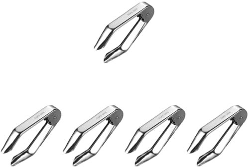 BESTonZON 5pezzi Cutter Ananas Acciaio Inossidabile Utensile Multifunzionale Per Rimozione Occhi Di Ananas Strumento Da Cucina Pratico Per Frutta e Verdura Facile Da Usare Design Innovativo