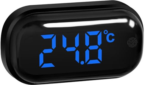 EEEKit Digital Aquarium Thermometers, Tropical Fish Tank Thermometer, Touch Screen Watar Temperature Gauge for Turtle Reptiles