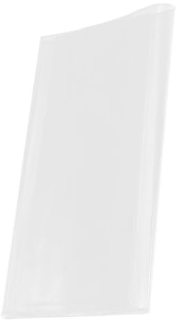 NUOBESTY Buchhülle Aus Pvc-material Wiederverwendbar Und Transparent Als Schutzfolie Für Bücher Und Scrapbooks Im Format Kratzfest Und Langlebig Für Täglichen Gebrauch