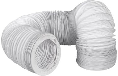 MIRTUX Tuyau flexible de climatisation en PVC 4,5 m 150 mm de diamètre. Tuyau universel extra long pour machine à air pingouin.