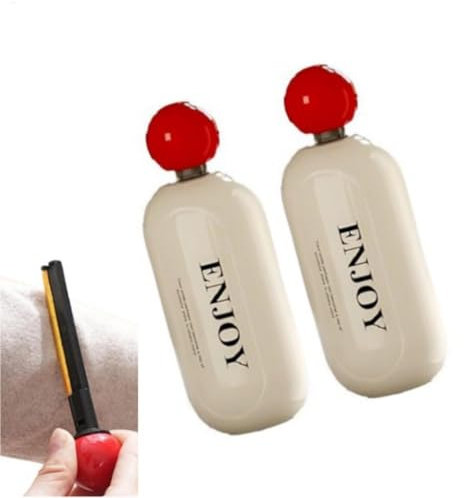 2 x rullo di lanugine | Rimuovi fogli per animali domestici lavabile 2 in 1 | Rimozione lanugine lavabile, Enjoy Sticky Roller | Enjoy Sticky Lint Roller, rullo lanugine riutilizzabile, rullo