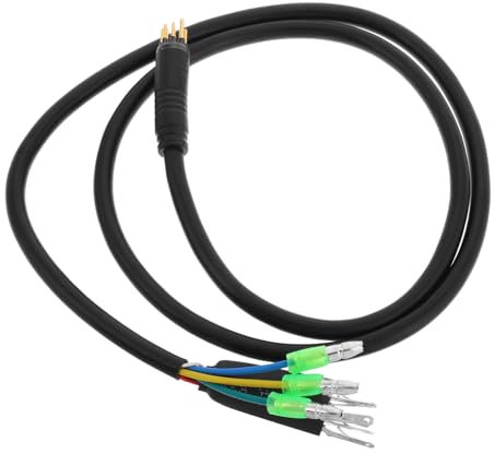 ETHZZLE Bike Motor Adapter Cable Connector for Electric Bike Sturdy Extension Wire Easy Installation for Brushless Motors