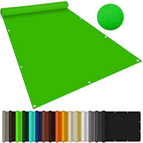 Voile d'ombrage rectangulaire 2 x 6,5 m - Pour jacuzzi - Jardin - Parasol rectangulaire - Taux d'ombrage - 98 % de blocage UV - Pour jardin, plage, patio - Noir
