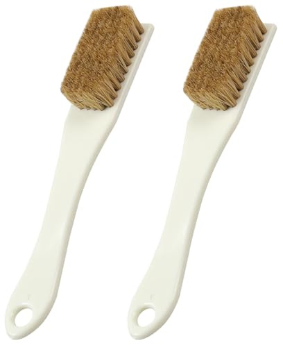 Maxqzin 2Pcs Climbing Brush Rock Climbing Brush Bouldering Brushes with Thick Durable Boar's Hair Bristles Designed for Ultimate Performance on Climbing Wall