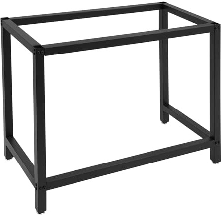 Werkbankgestell 100 x 50 x 80 cm Schwerlast Werkbank Gestell Tischgestell Belastbar bis 100kg,Stahl, für Tischplatten wie Marmor und Glas