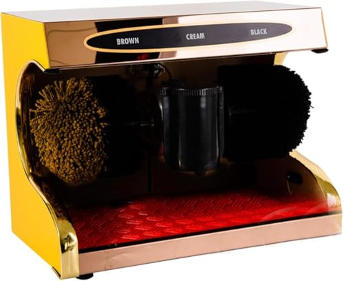 Automatic Induction Shoe Polisher – Electric Mechanical Polishing Machine with Shoe Brush | Suitable for Home, Hotel, Bank & Office Use