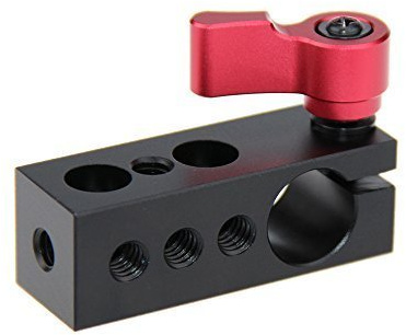CAMVATE 15 mm Klammer Unternehmer EIN 1/4 Faden für DSLR - Plattform - Unterstützung Magic Arm überwachen