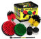 Ultimate Drillbrush Variety Kit with Long Reach Extension - Power Scrubber - Glass Cleaner - Bathroom Accessories - Shower Cleaner - Kitchen Accessories - Deck Brush – Grout Cleaner - Garden Statues