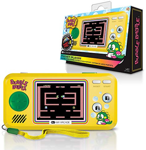 My Arcade Pocket Player Bubble Bobble Retro Console One Size