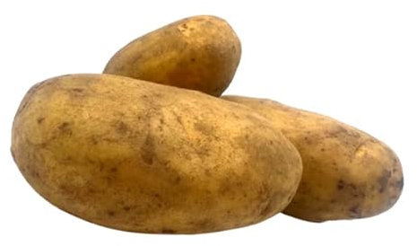 FRUCHTVERSAND24® Ofenkartoffel (Speisekartoffel), Sorte: Bernina, Inhalt: 2,5 kg (ca. 5-8 Stück), ideal für die Zubereitung als Backofen-Kartoffel