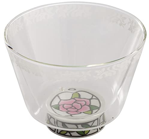 58384 Heat-Resistant Glass Double Layer Bowl, Pot, Plate, Large, 5.9 inches (15 cm), Microwave, Dishwasher Safe, Heat Retention, Cold Retention, Ultimate Bowl, Arita Ware Vidro Rose, Made in Japan
