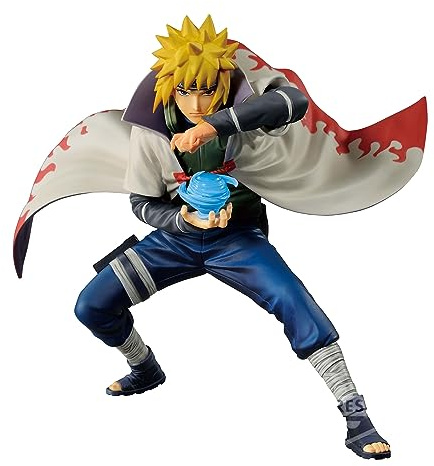 Banpresto BP88614P Minato Namikaze Actionfigur, Naruto Shippuden, Colosseum, 12 cm, Mehrfarbig