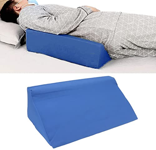 Ejoyous Almohada de Cuña para Cama y sofá Esponja de Alta Densidad Almohada de Cuña Lateral para el Cuerpo Impermeable con Cremallera Oculta, Almohada de Cuña para Mujeres Embarazadas,