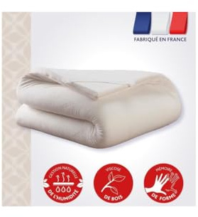 Surmatelas DODO Le Végétal - Déhoussable - 140 x 190 cm