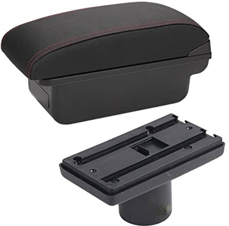 Para Seat Caja Reposabrazos Para Ibiza 6j Para Ibiza 6L Contenido La Tienda Central Caja Almacenamiento Con Portavasos Cenicero Productos Con USB Caja Organizadora Reposabrazos Caja Almacenamient(C1 B