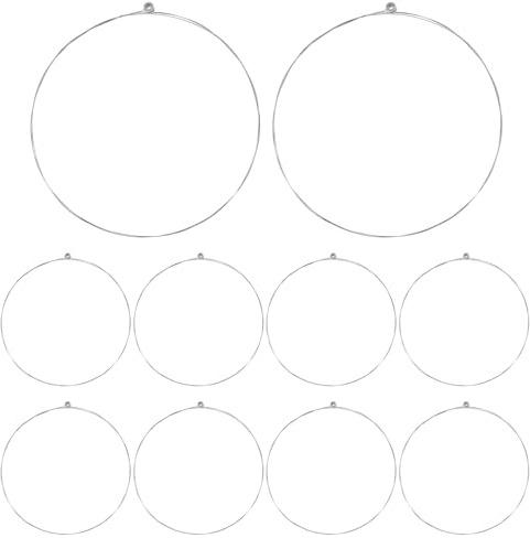 LXUEJIE 10 Pack Acoustic Guitar High E Strings, Light Tension Acoustic Guitar Strings Bright and Well Balanced Guitar Replacement String Rust-Prevent Guitars String E1st Brass Acoustics Tone High E1st