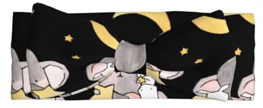 Diadema de elefante y conejo blanco, un accesorio para el pelo para recién nacidos y bebés, adecuado para bebés de 0 a 6 meses