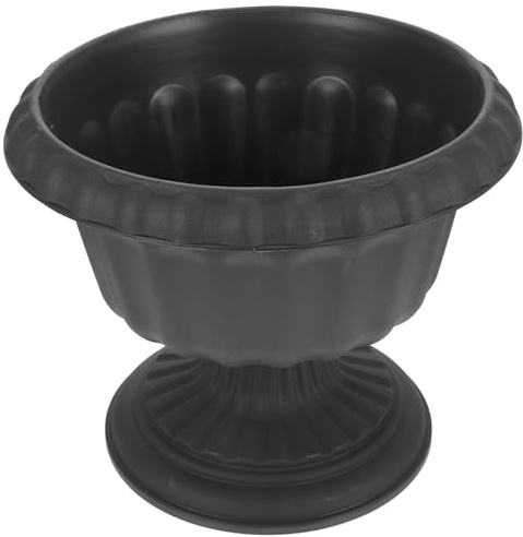 Hohopeti Fioriera Vintage in Plastica a Colonna Romana per Narcisi Vaso Decorativo per Balcone e Portico Contenitore per Piante Adatto a Matrimoni e Arredamento Europeo