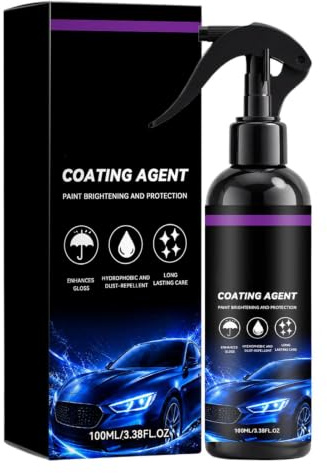 Rivestimento Spray Trasparente -100 Ml Liquido Altamente Lucido A Lunga Durata, Rivestimento Auto Spray Protezione Lucida Per Moto, Camper, Camion, Veicoli, Lavaggio Dettagli, Vernice Esterna,
