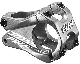 Funn Crossfire Potencia para Bicicleta de Montaña con Abrazadera de Manillar de 35mm - Potencia de Bicicleta de Aleación Duradera y Ligera para Bicicleta de Montaña, Longitud de 35mm (Gris)