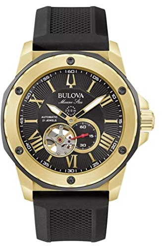 Bulova Mens Automatic Analogue Watch Marine Star