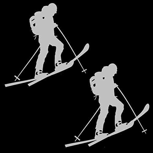 LWEDLW Ny Generation klistermärke SCIALPINIST SCIALPINISM Bergsklättring Ski Klistermärken Mountain Längdskidor Sport (GCL 2 st/PCS)