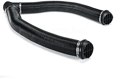Standheizung Zubehör, Ø 75mm Entlüftungsschlauch, Diesel Standheizung Zubehör, Auto Heizung Rohrleitung Warmluftauslass Für Webasto Eberspacher Propex Diesel (Y- Modell, 75 mm)