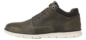 JACK & JONES Jfwglendale-Stivale in Pelle, Stivaletti Stringati Uomo, Olive Night, 42 EU