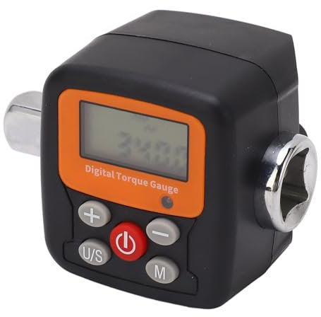 Torquimetro Digital, Digitale Drehmomentschlüssel 1/2 10,2-340 Nm Meter Tester Digitales Torsionsmessgerät Digitaler Drehmomentschlüssel Industrielle Messgeräte