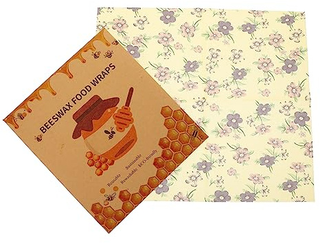 FRCOLOR 3stücke Bienenwachstücher für Lebensmittelverpackung Frischhalte-schüsselnabdeckung Bienenwachstücher für Haushaltgebrauch