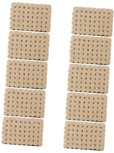 SAFIGLE 10 Sätze 54 Stück Ai Zhu Moxa-sticks Chinesisches Moxa Bambus Brown