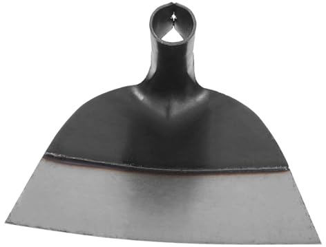 TOYANDONA Robuste Austauschbare Gartenhacke aus Stahl für Bodenbearbeitung und Unkrautentfernung Traditionelles Design zum Bepflanzen und Roden von Feldflächen