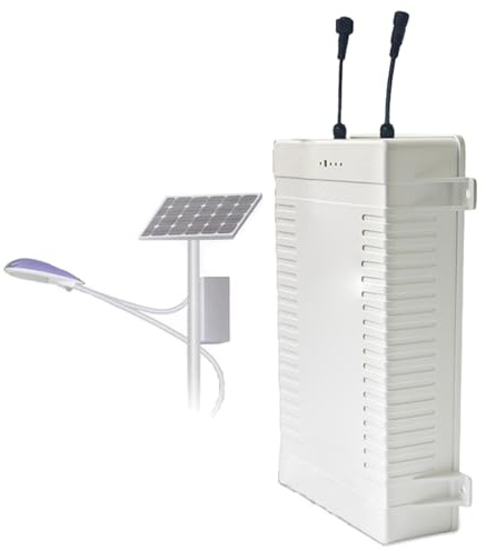 SSCYHT Ersatzakku 24V 10Ah 12Ah 15Ah 18Ah 20Ah 30Ah Lithiumbatterie 24V wiederaufladbare Solarbatterien zur Überwachung der Stromversorgung für 200W - 750W Motoren,24v12ah 270mm