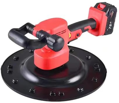 Toplionace Pulidora de Paredes de Mortero de Cemento Inalámbrica de Iones de Litio de 220V, Niveladora Eléctrica de Suelos y Paredes de Mano