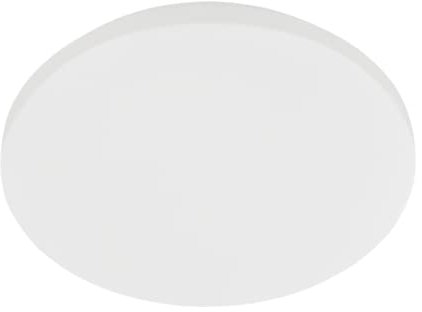 EGLO Pogliola - Lámpara de techo (31 cm de diámetro, LED, 1 foco, acero y plástico), color blanco