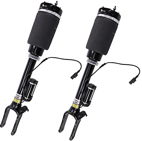 ATEC Germany 2x Jambe de suspension pneumatique Amortisseur à gaz essieu avant gauche droit Compatible avec MERCEDES-BENZ Classe GL (X164), Classe M (W163), Classe M (W164)