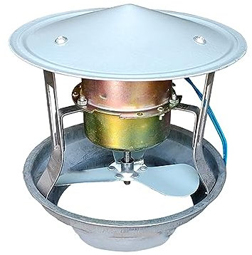 JHKJ Ventilateur de tirage induit 60W pour cheminée, Machine à fumée d'échappement de cheminée de Toit Domestique, Ventilateur soufflant pour extracteur de Chauffage de poêle