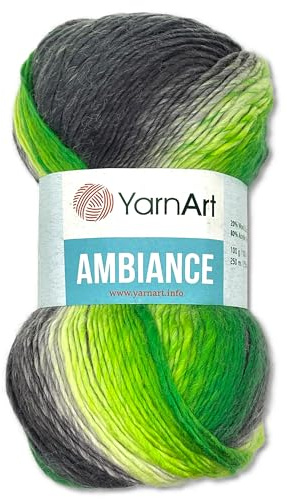 Frida's Wollhaus YarnArt 100 g Ambiance Garn Wolle mit Farbeverlauf Häkeln Stricken 14 Farben (156)