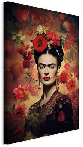 murando - Akustikbild Reproduktion Mit Rosen, 80x120 cm, 1-teilig, Büro | Verbessert Raumakustik, reduziert Hall, ideal fürs Büro oder Wohnzimmer, hochwertige Verarbeitung, schnelle Montage, stilvoll