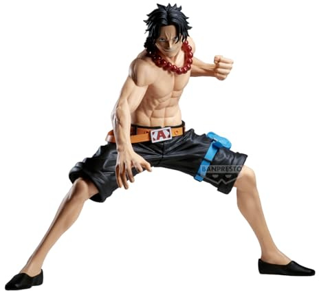 Banpresto Azione da collezione Portgas D. Ace One Piece - Grandista 20 cm, BP29392P, multicolore, ideale per i fan degli anime
