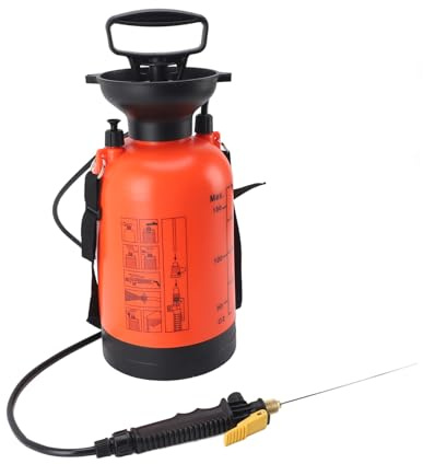 Termitesäker spruta, trädgårdsspruta, grässpruta, Ppp Pp trädgårdsspruta även spruta brett sprutskydd för (5 l)