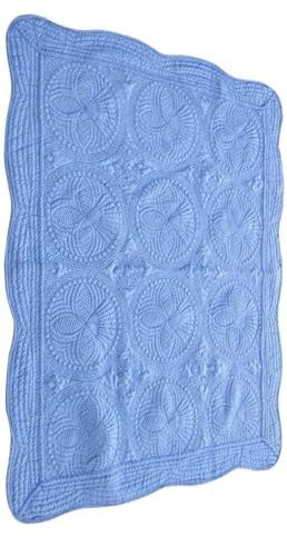 Qumiuu Copertine Per Neonato Maschio, Trapunta Neonatale Imbottita con Motivi in Rilievo, Piumino Pieghevole Morbido Per Passeggino, Trasportabile Traspirante Per Casa Asilo Viaggio