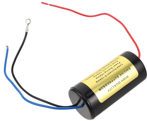Homoyoyo Filtro Antirumore Per Auto Riduttore Di Rumore Per Alternatore Filtro Soppressore Di Rumore Elettrico Da Amp Isolatore Di Ronzio Per Modifiche Auto Filtraggio Affidabile Della