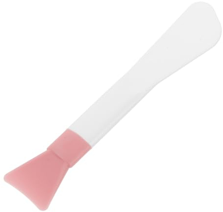Spatola per Maschera Viso in Silicone a Doppia Testa | Riutilizzabile, Delicata sulla Pelle, per Applicazione Uniforme su Viso e Contorno