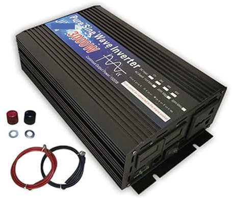 Inverter, Inverter a onda sinusoidale pura 12V 24V 220 3000W 4000W for auto Micro inverter Tensione Convertitore di energia solare FAI DA TE(3000w,24V_60HZ_UPGRADE)