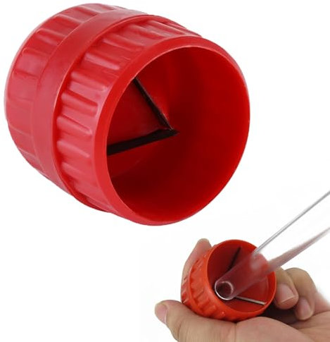 Sbavatore Interno ed Esterno, Alesatore Universale per Tubi, Strumento di Sbavatura per Tubi, Sbavatura Utensile Tubi, Sbavatore per Tubi, Alesatore Tubi, Sbavatrice 2 In 1, per Plastica, 5-38 mm